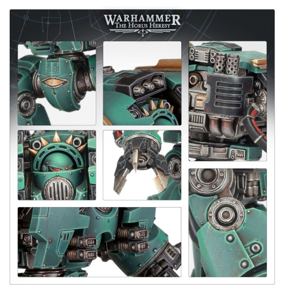 Warhammer - The Horus Heresy: Leviathan Siege Dreadnought with Claw & Drill Weapons